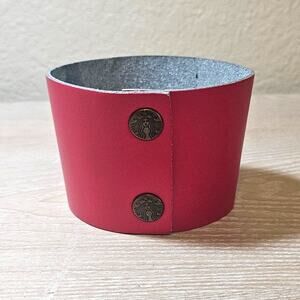 Starbucks Reusable Cup Sleeve Red